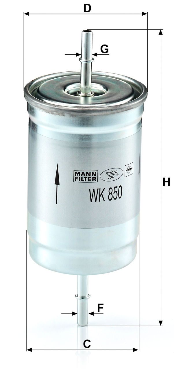 Product Image WK850_MANN-FILTER