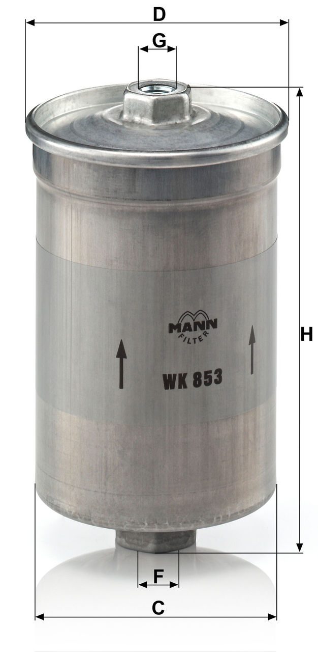 Product Image WK853_MANN-FILTER