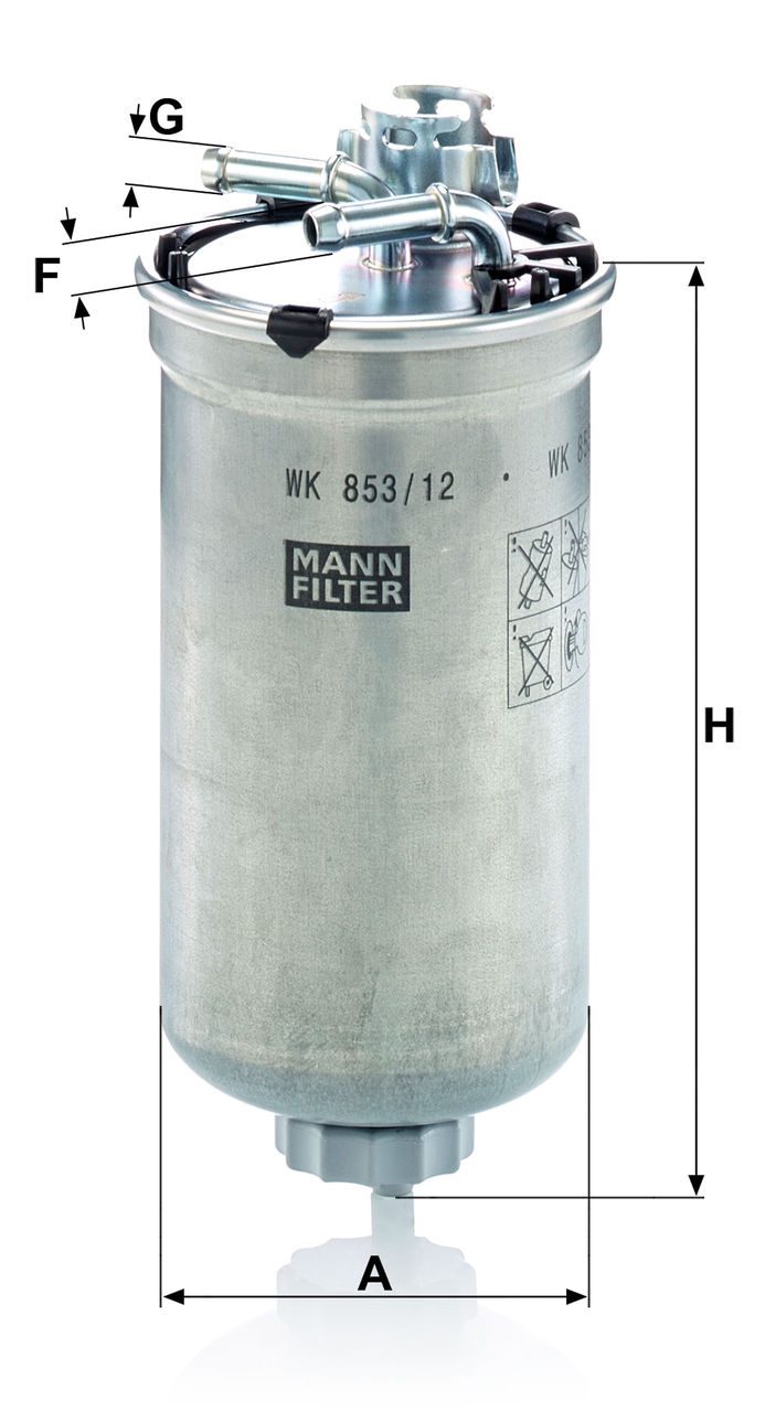 Product Image WK853/12_MANN-FILTER