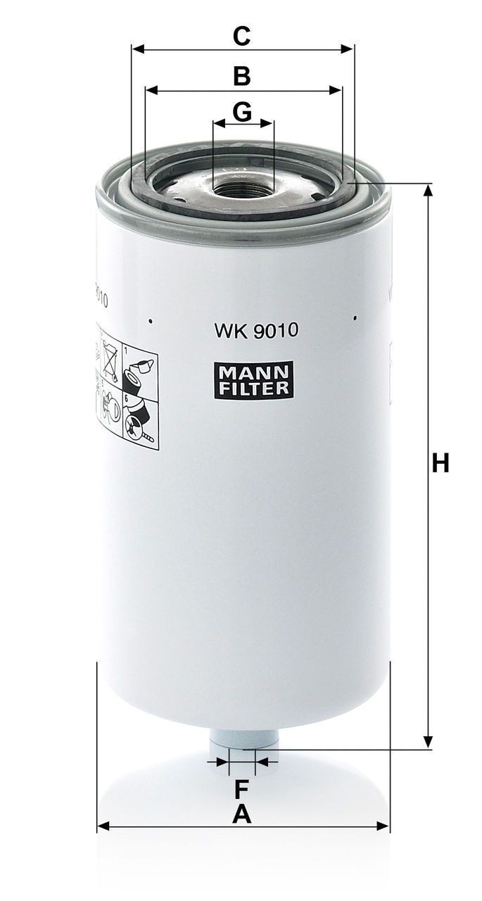 Product Image WK9010_MANN-FILTER
