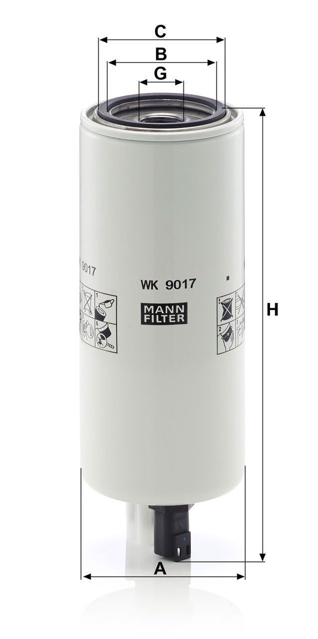 Product Image WK9017X_MANN-FILTER
