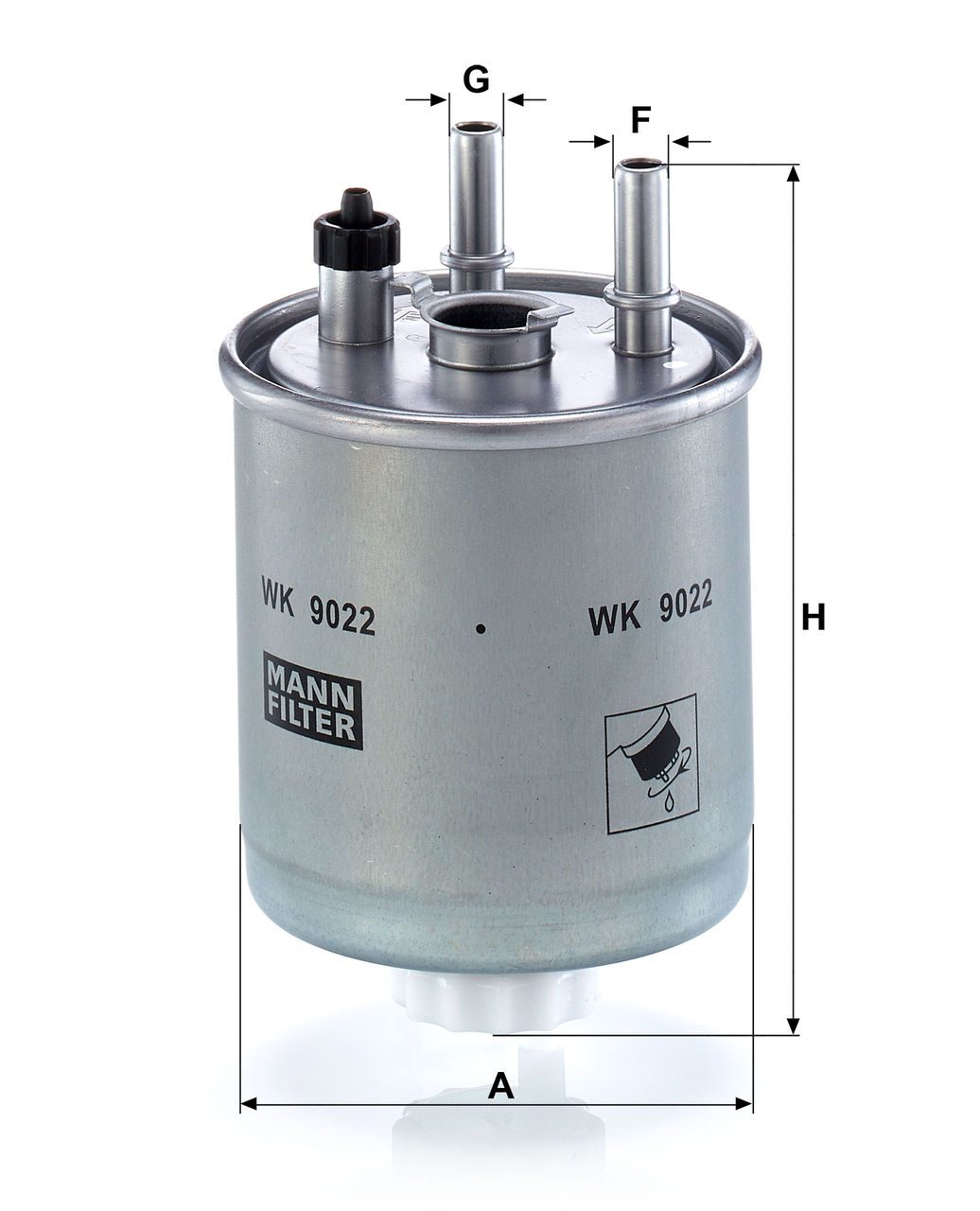 Product Image WK9022_MANN-FILTER
