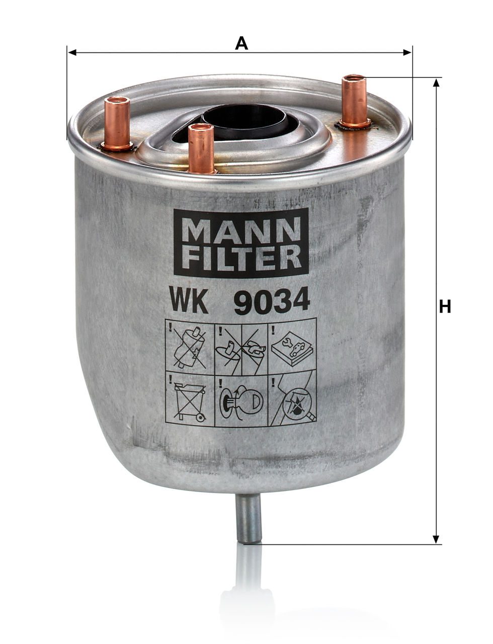 Product Image WK9034Z_MANN-FILTER