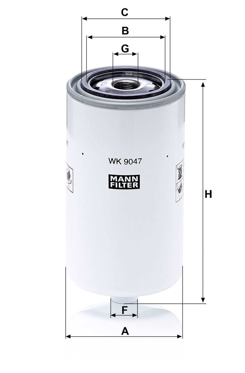Product Image WK9047_MANN-FILTER