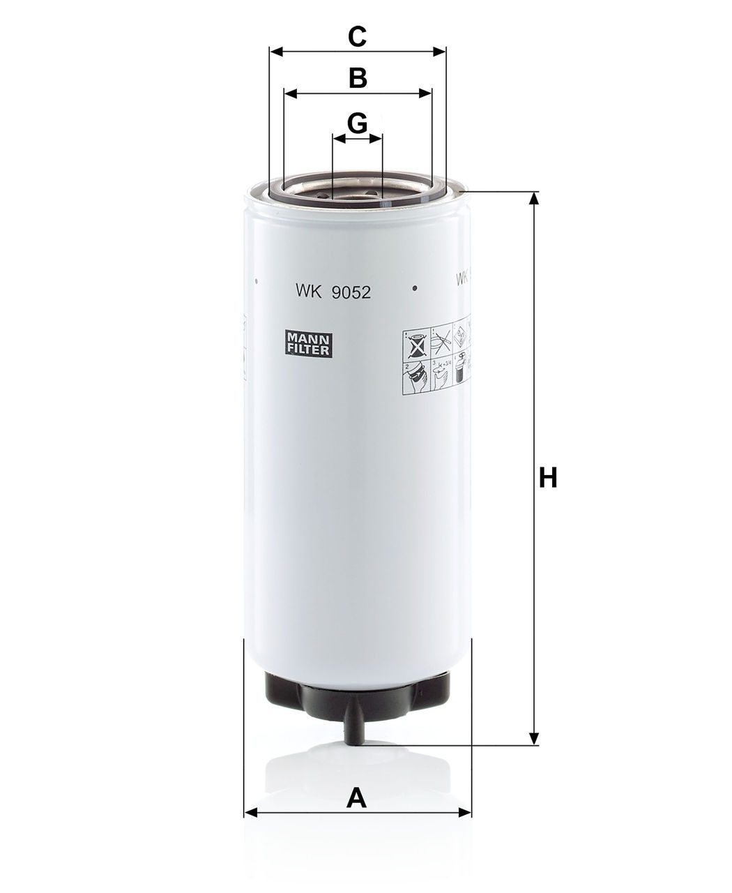 Product Image WK9052X_MANN-FILTER