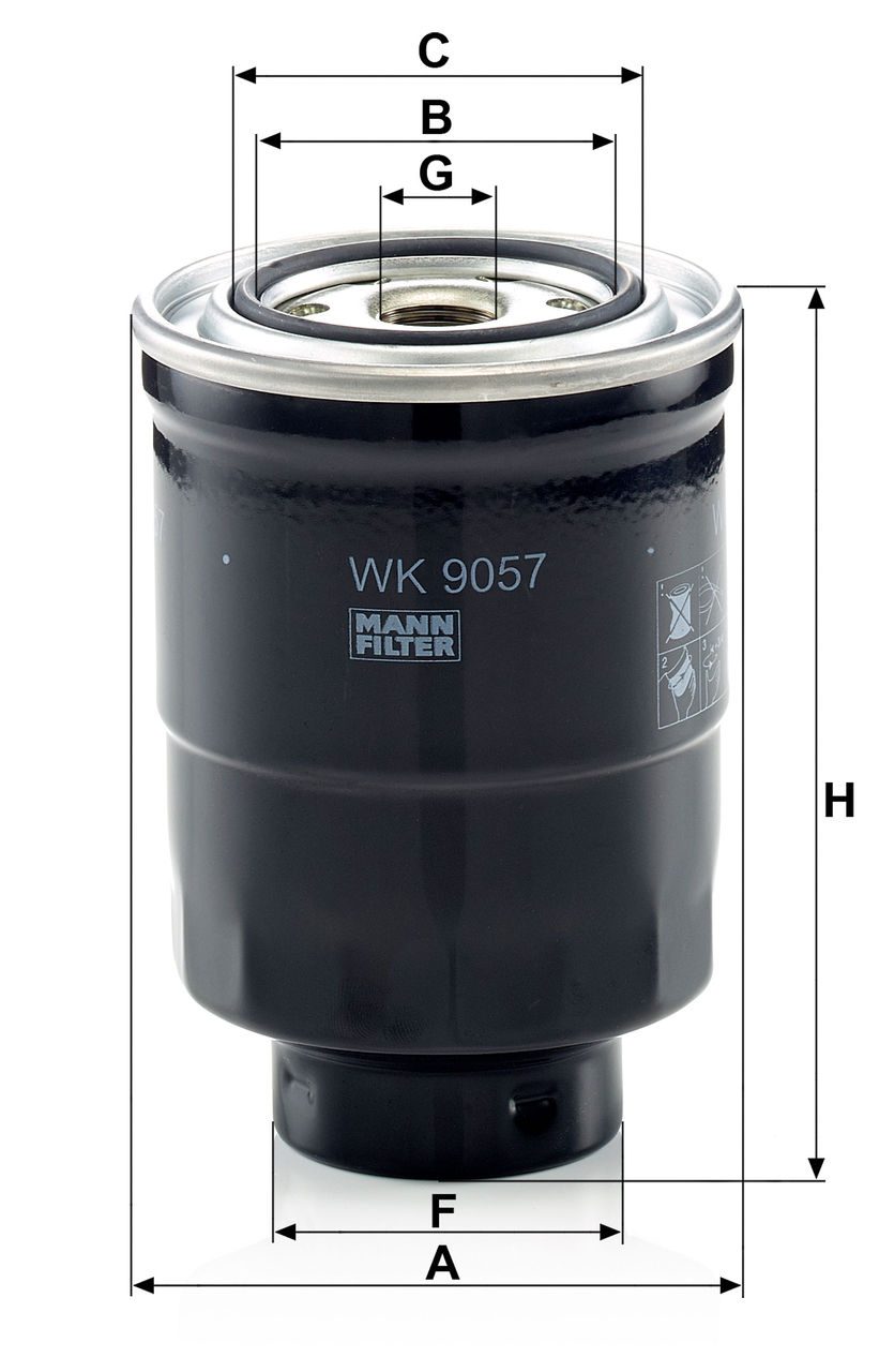 Product Image WK9057Z_MANN-FILTER
