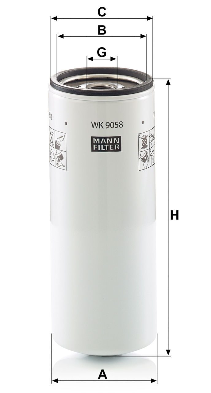 Product Image WK9058_MANN-FILTER