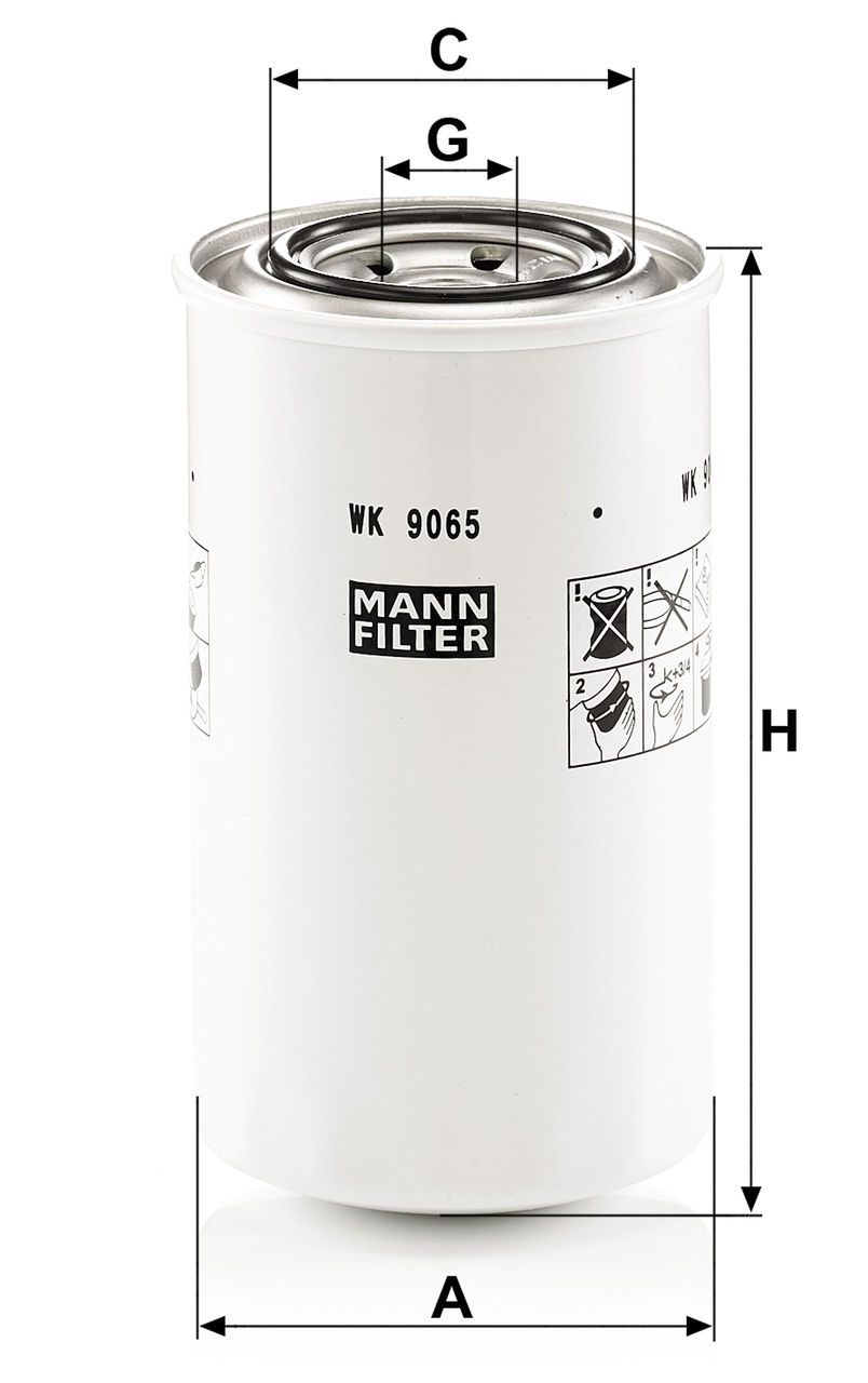 Product Image WK9065_MANN-FILTER