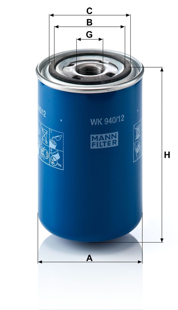 Product Image WK940/12_MANN-FILTER