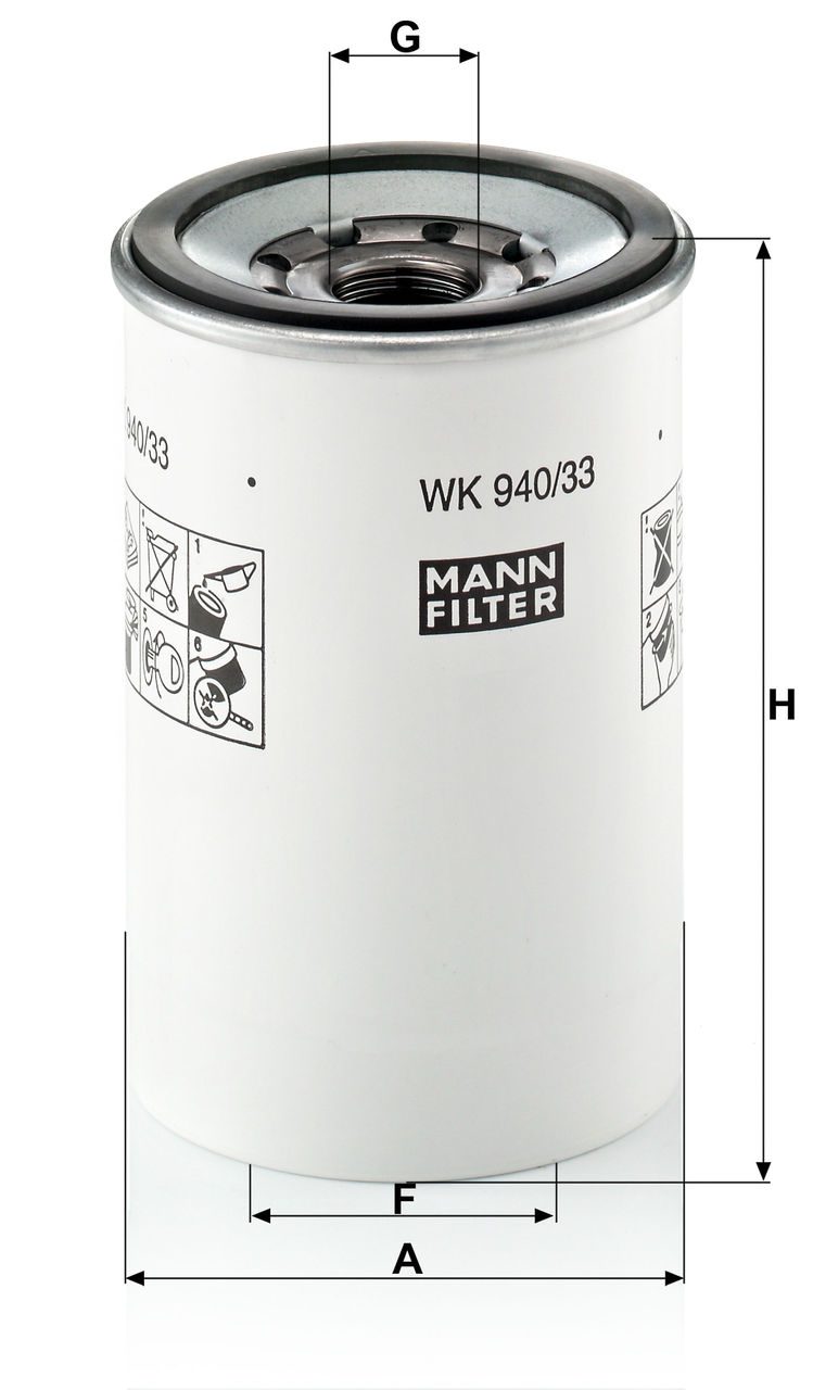 Product Image WK940/33X_MANN-FILTER