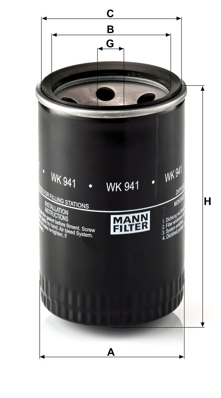 Product Image WK941_MANN-FILTER