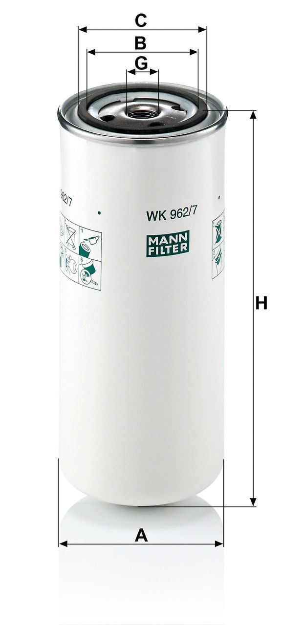 Product Image WK962/7_MANN-FILTER