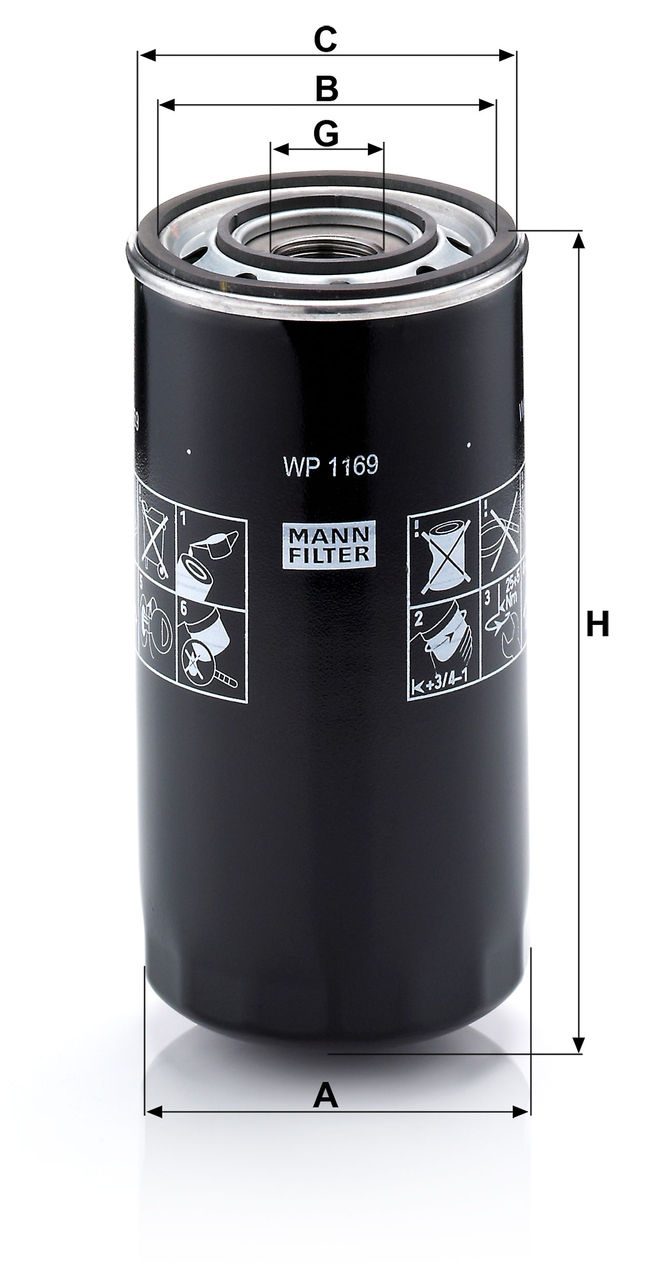 Product Image WP1169_MANN-FILTER
