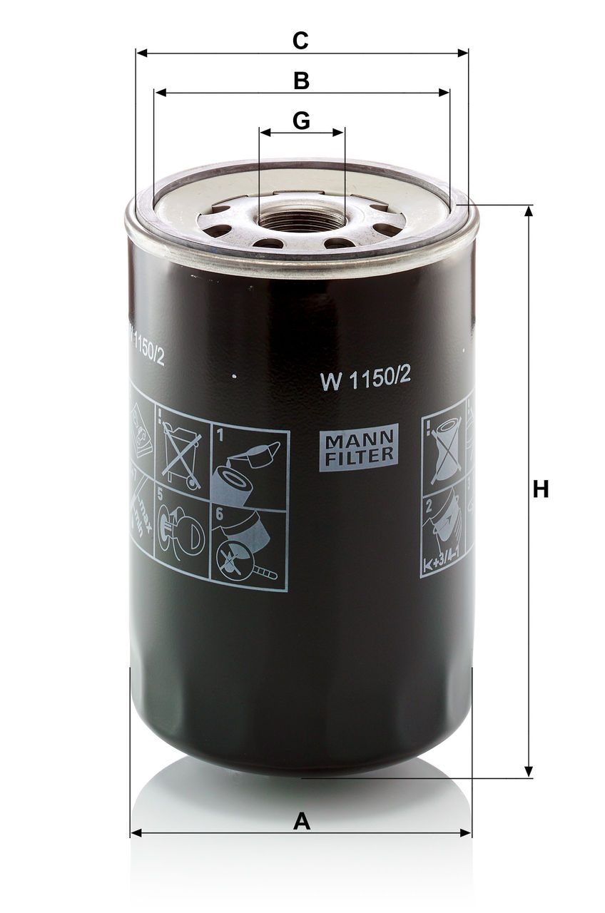 Product Image W1150/2_MANN-FILTER