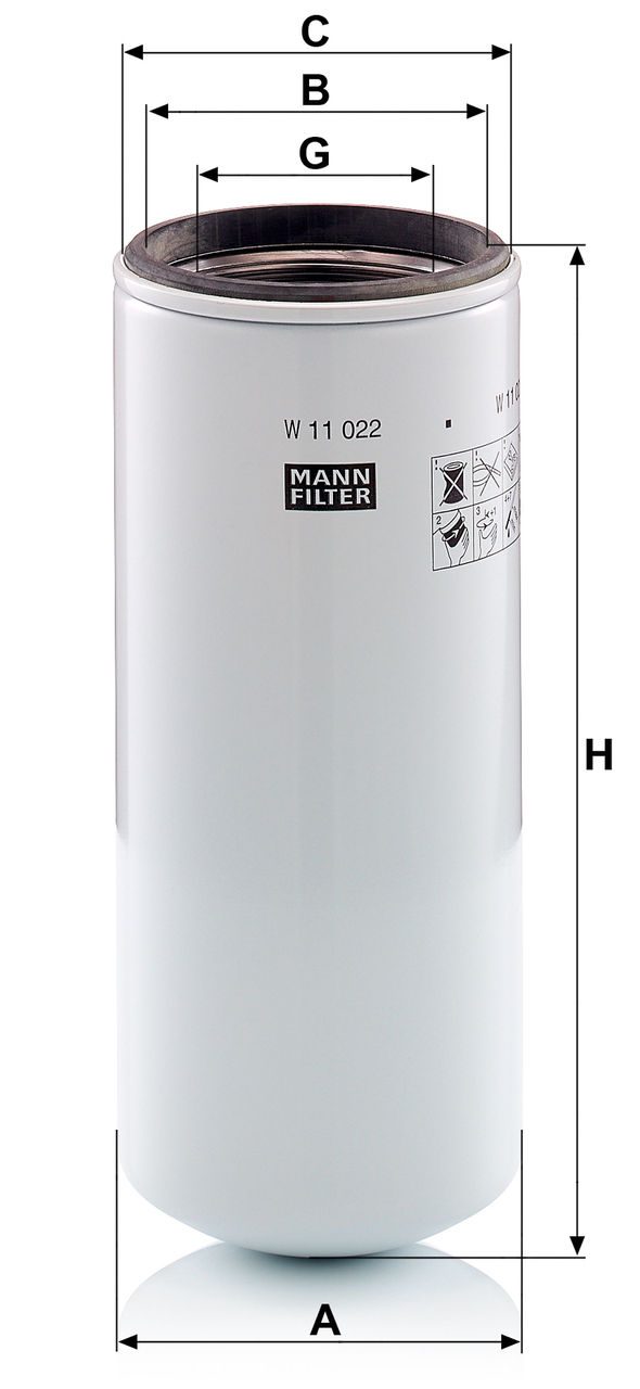 Product Image W11022_MANN-FILTER
