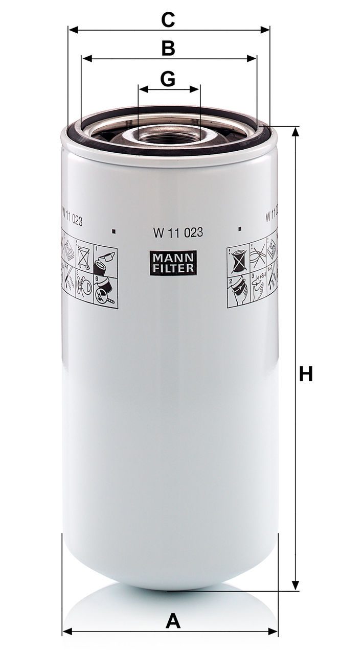 Product Image W11023_MANN-FILTER