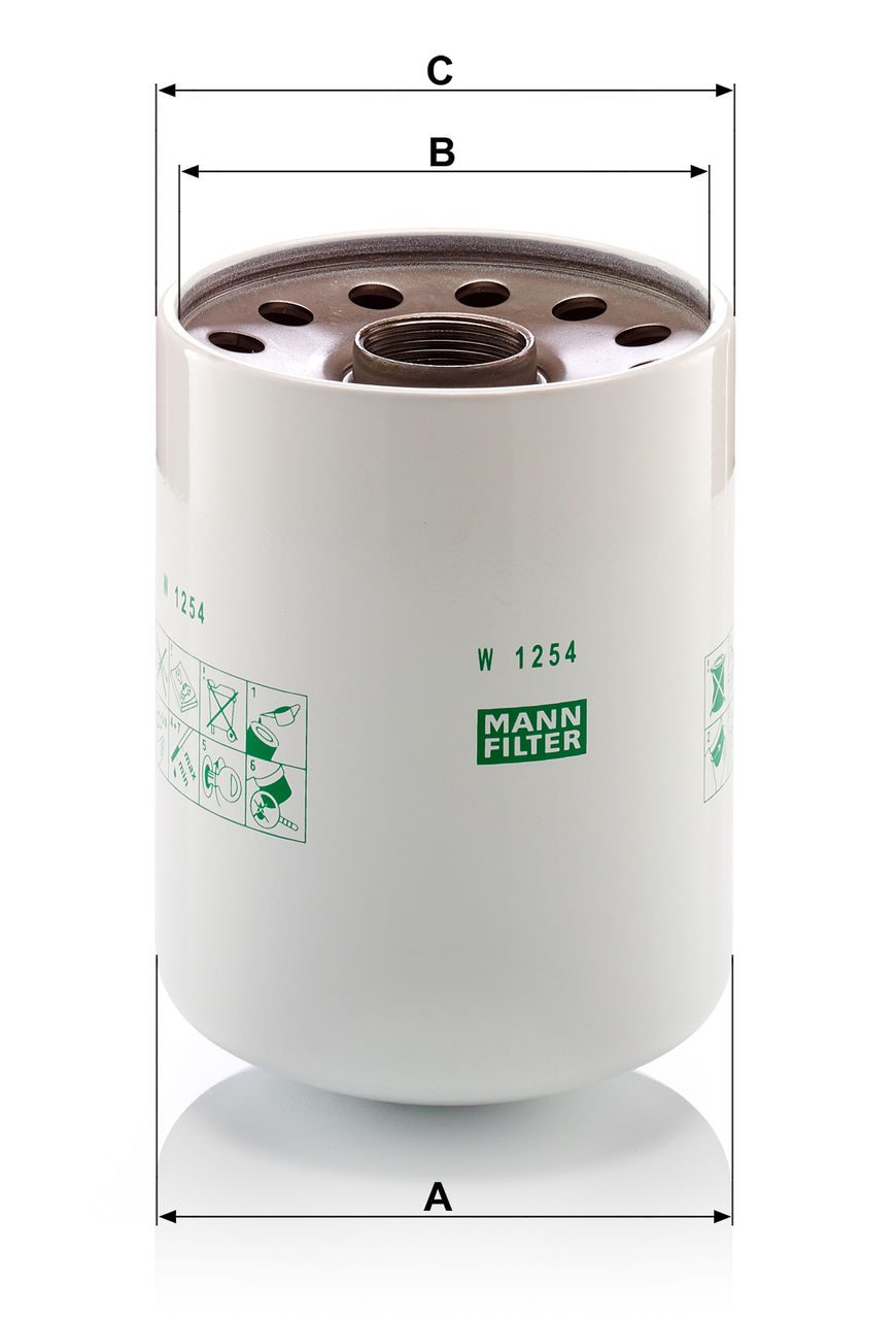 Product Image W1254X_MANN-FILTER