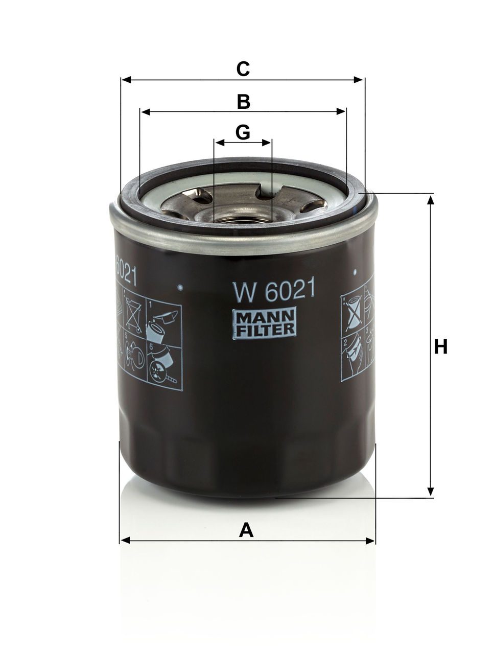 Product Image W6021_MANN-FILTER