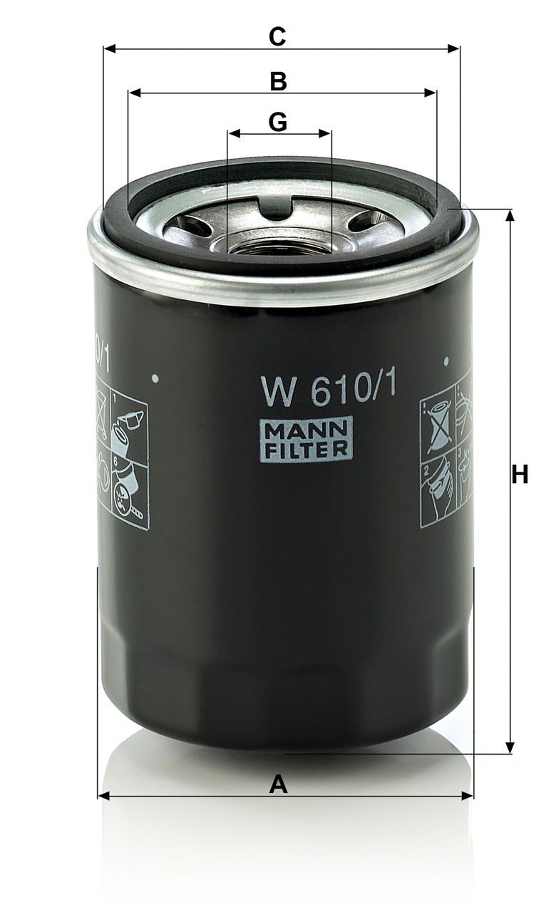 Product Image W610/1_MANN-FILTER