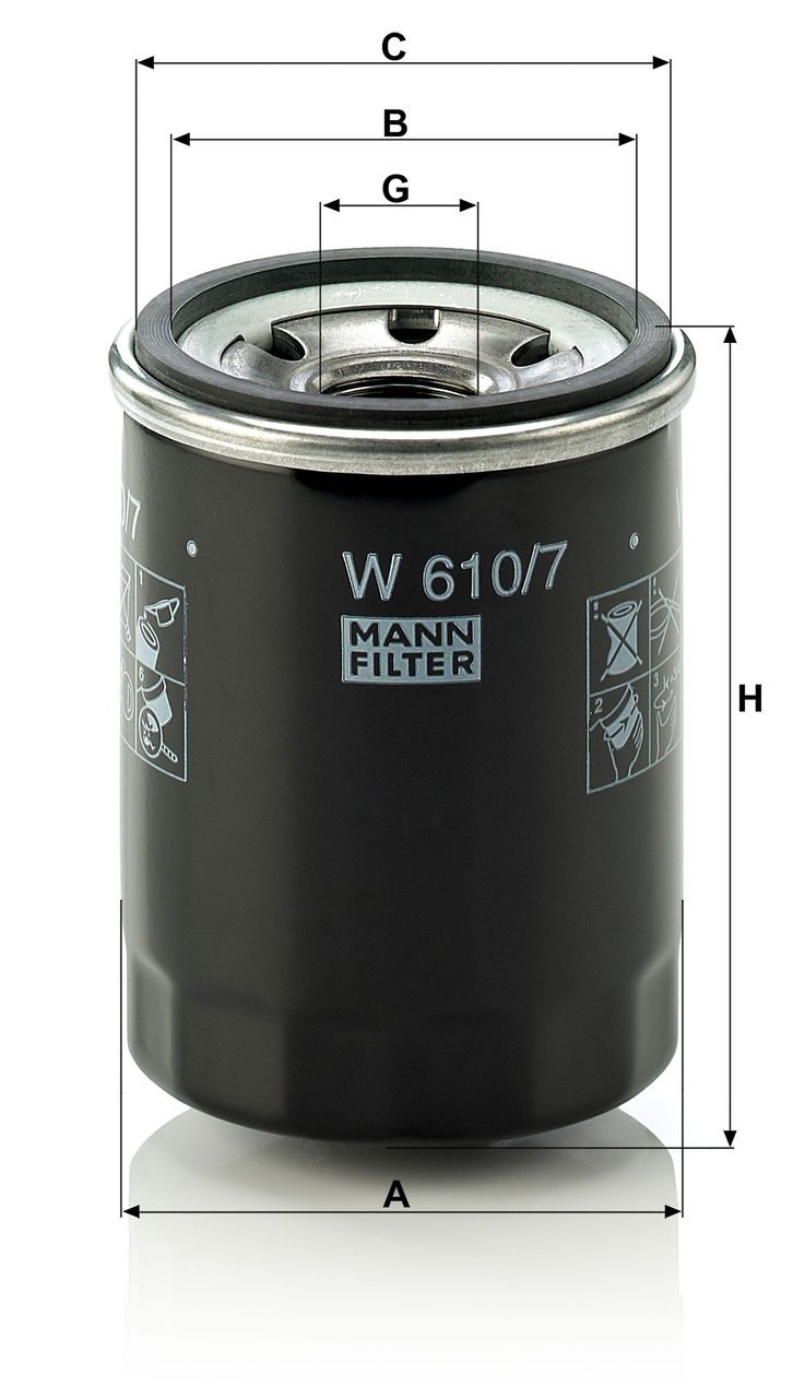 Product Image W610/7_MANN-FILTER