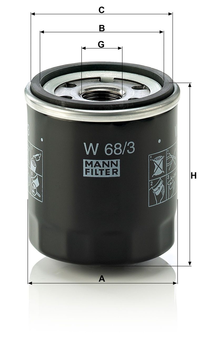 Product Image W68/3_MANN-FILTER