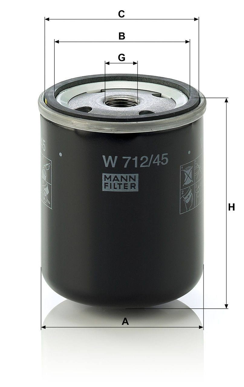 Product Image W712/45_MANN-FILTER