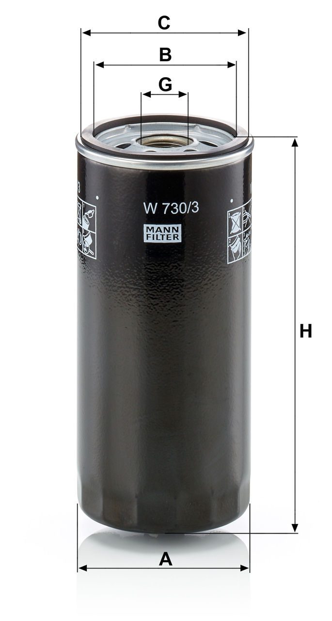 Product Image W730/3_MANN-FILTER