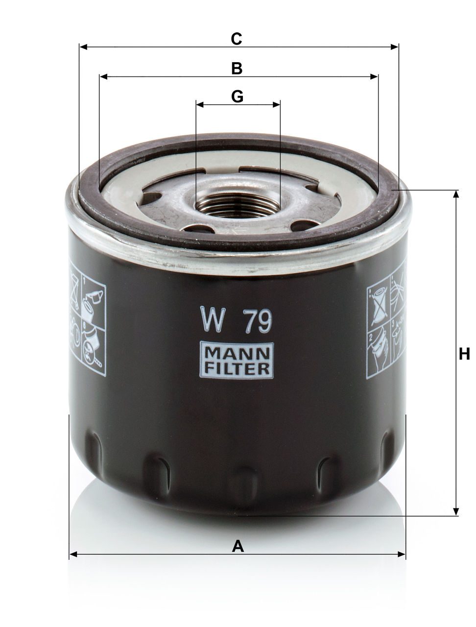 Product Image W79_MANN-FILTER