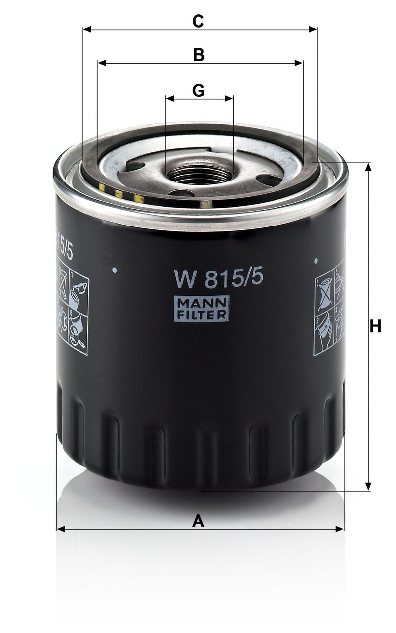 Product Image W815/5_MANN-FILTER