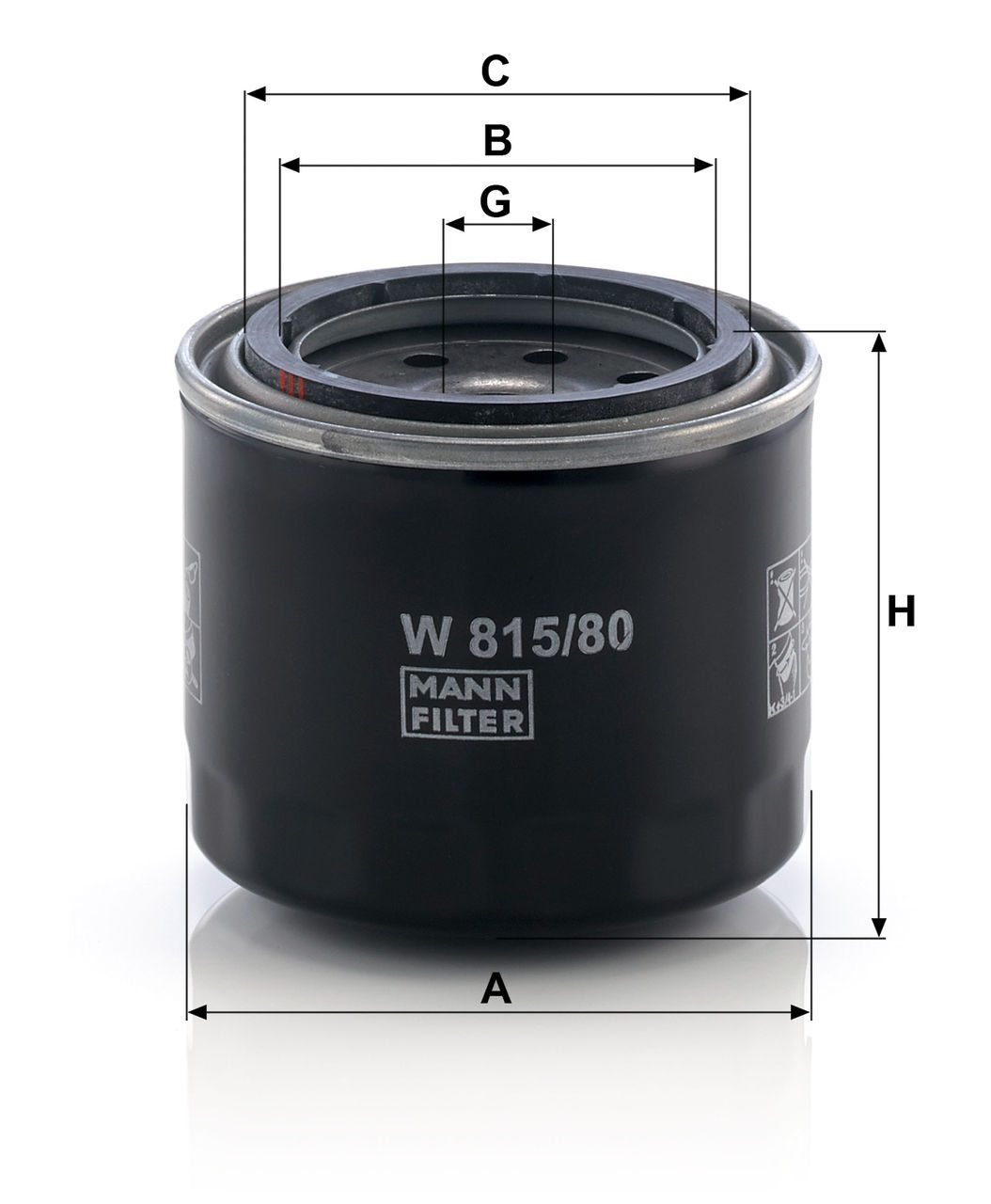 Product Image W815/80_MANN-FILTER