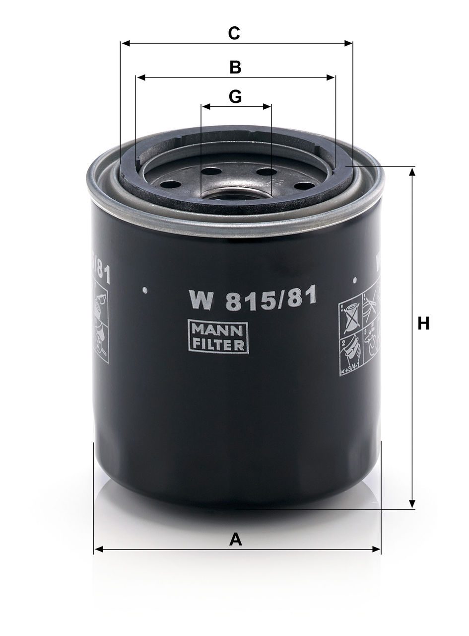 Product Image W815/81_MANN-FILTER