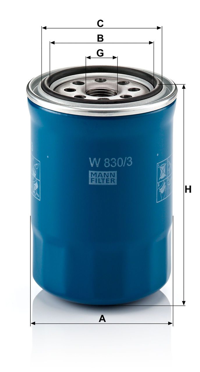 Product Image W830/3_MANN-FILTER