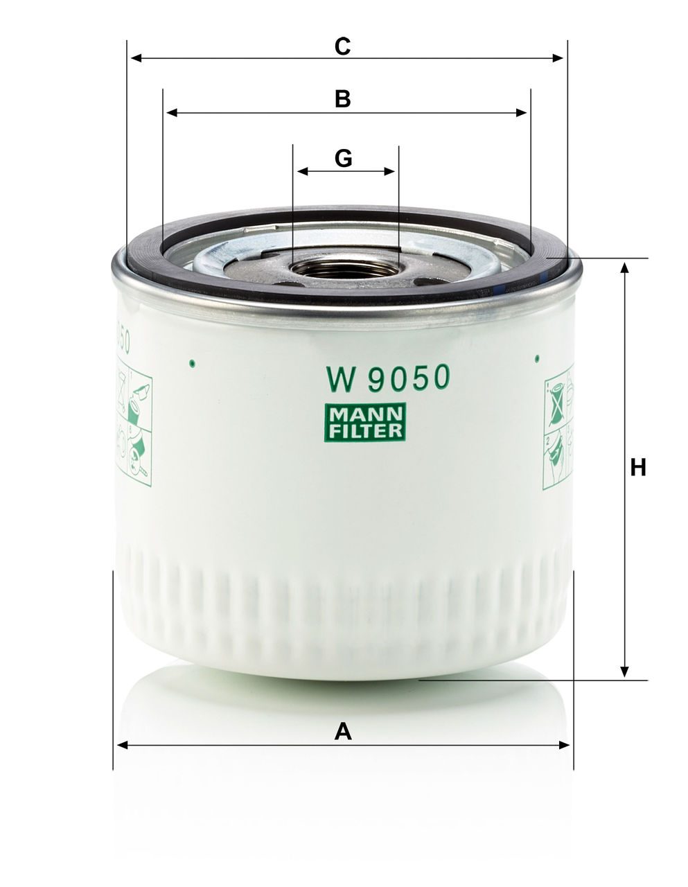 Product Image W9050_MANN-FILTER