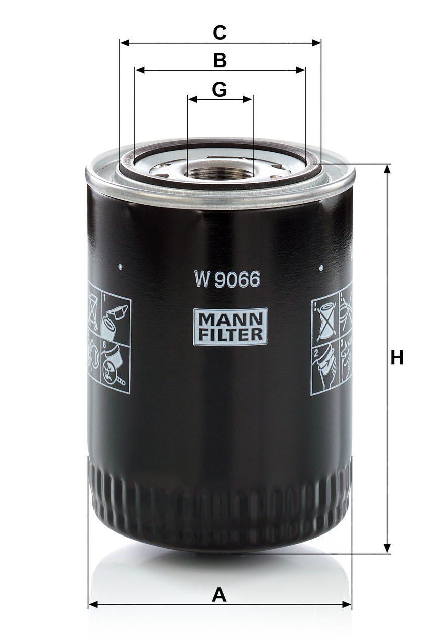 Product Image W9066_MANN-FILTER