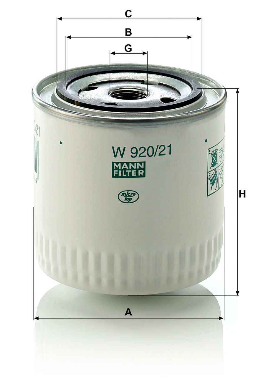 Product Image W920/21_MANN-FILTER