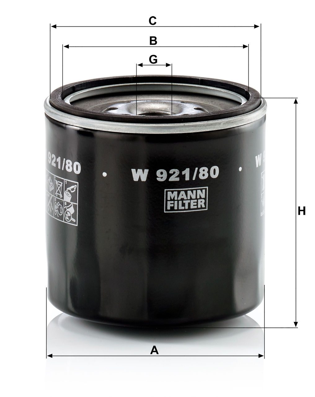 Product Image W921/80_MANN-FILTER