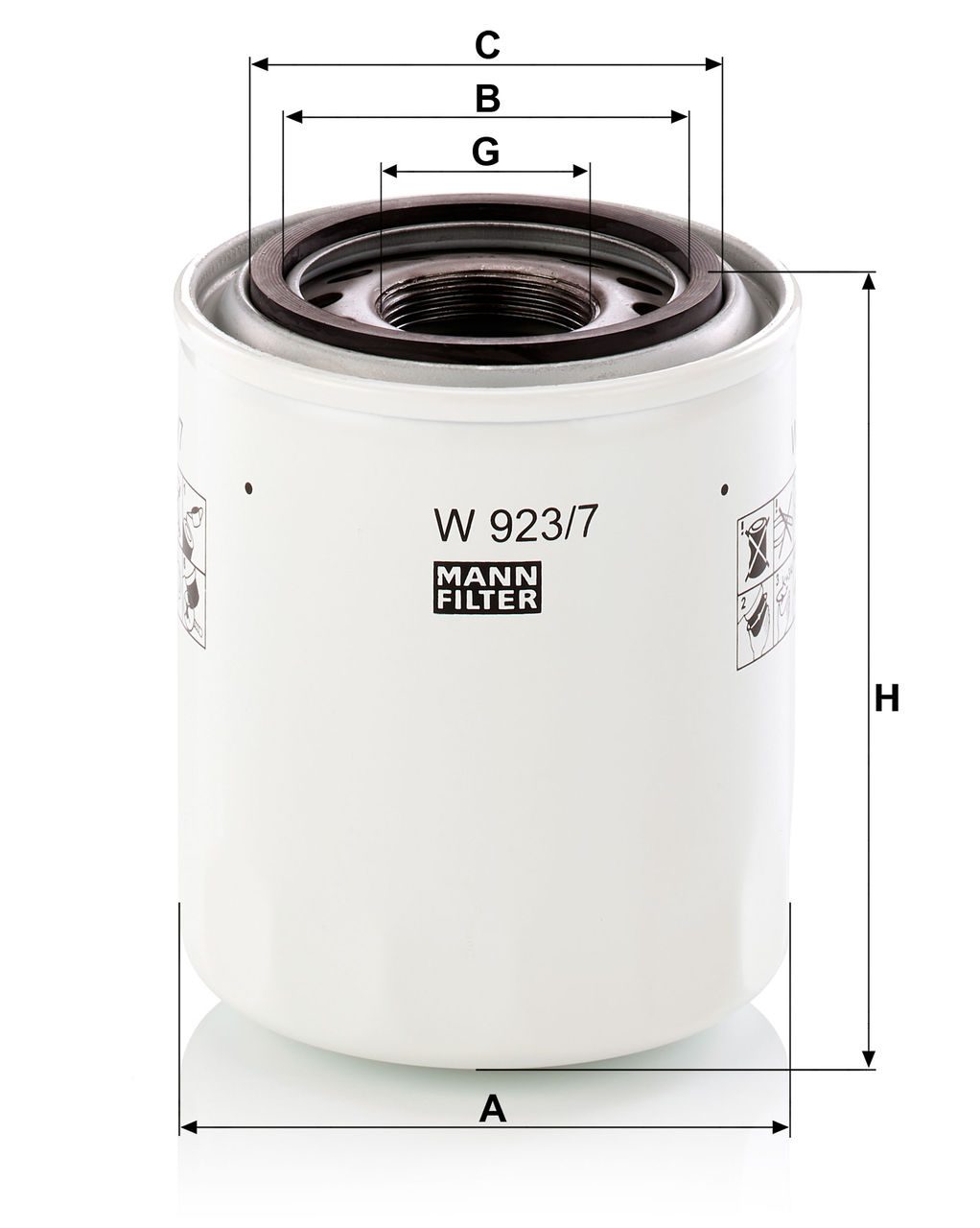 Product Image W923/7_MANN-FILTER