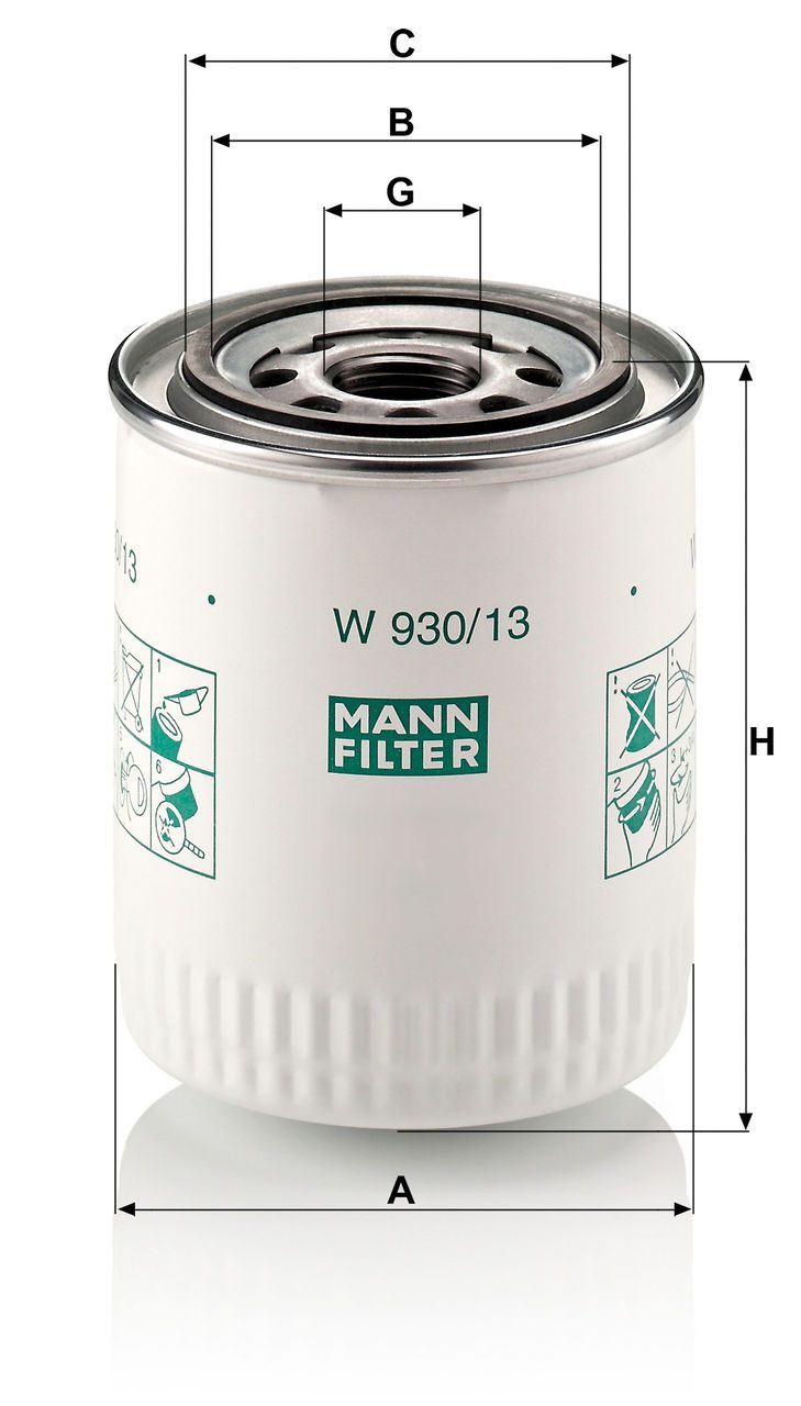 Product Image W930/13_MANN-FILTER