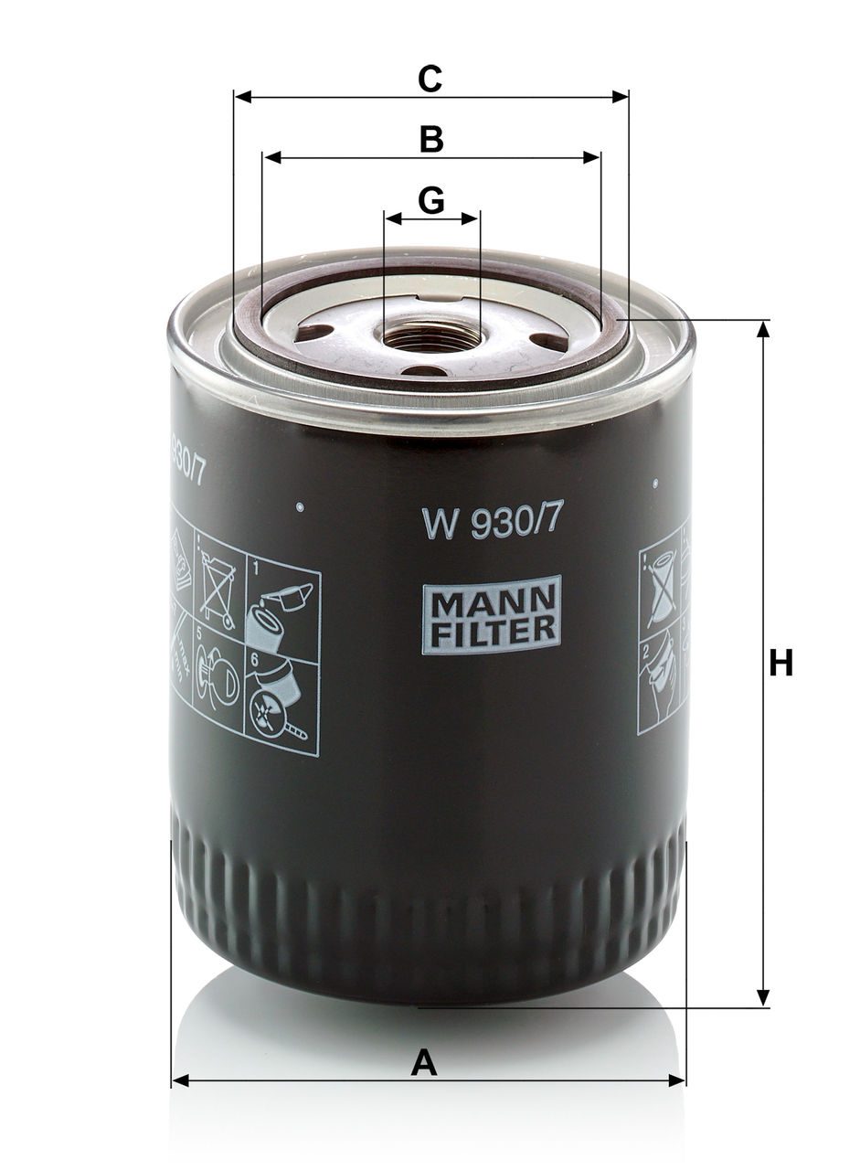 Product Image W930/7_MANN-FILTER