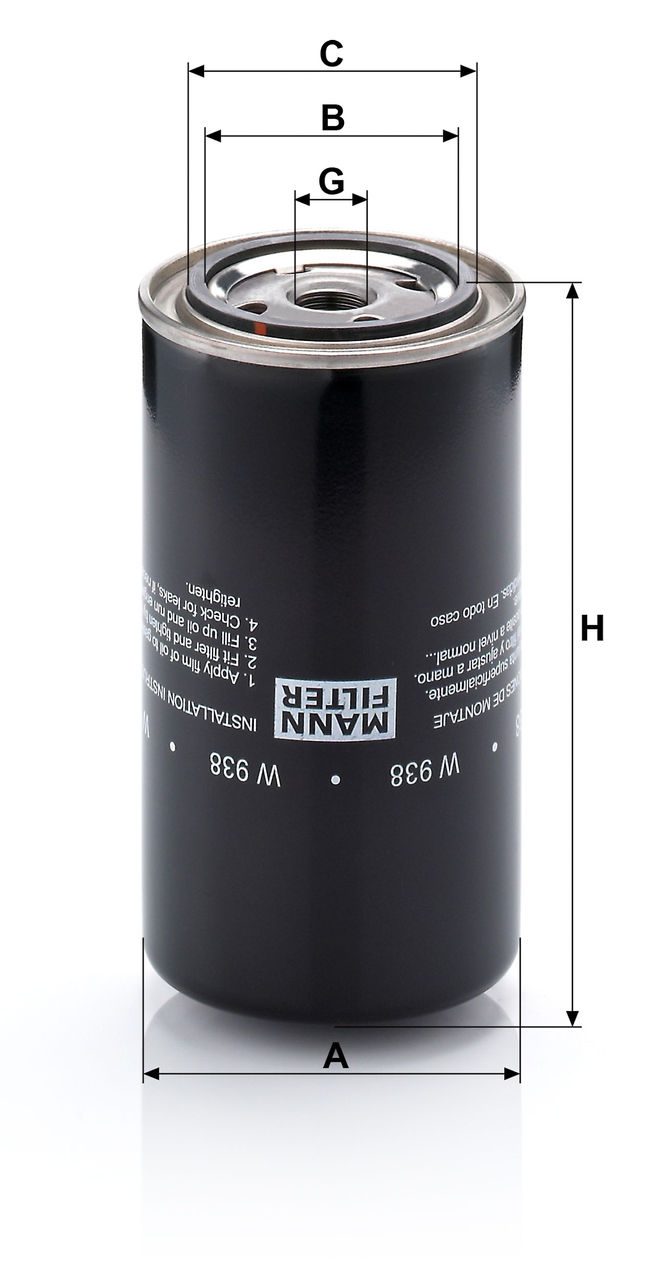Product Image W938_MANN-FILTER