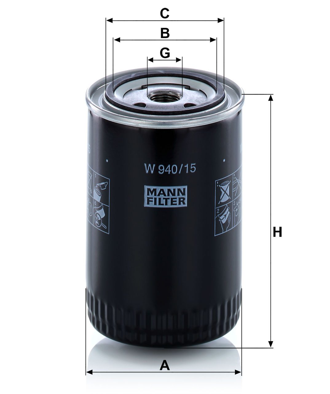 Product Image W940/15N_MANN-FILTER