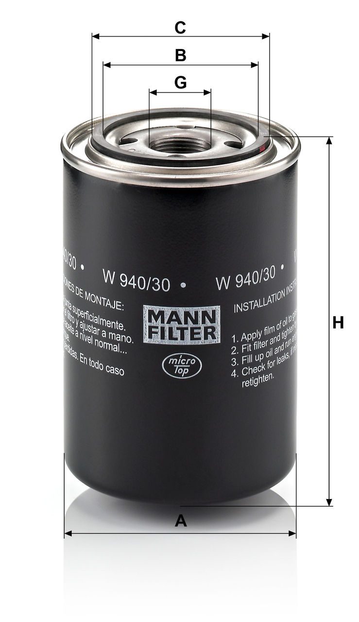 Product Image W940/30_MANN-FILTER