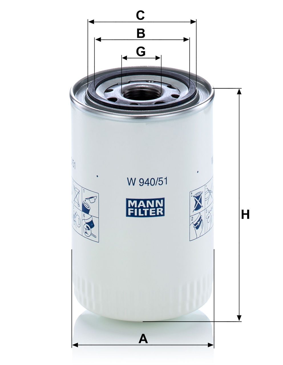 Product Image W940/51_MANN-FILTER