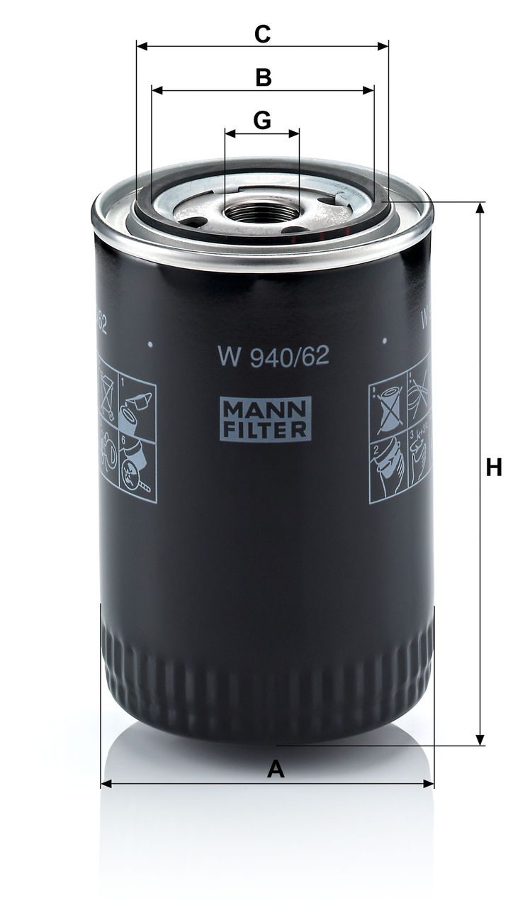 Product Image W940/62_MANN-FILTER