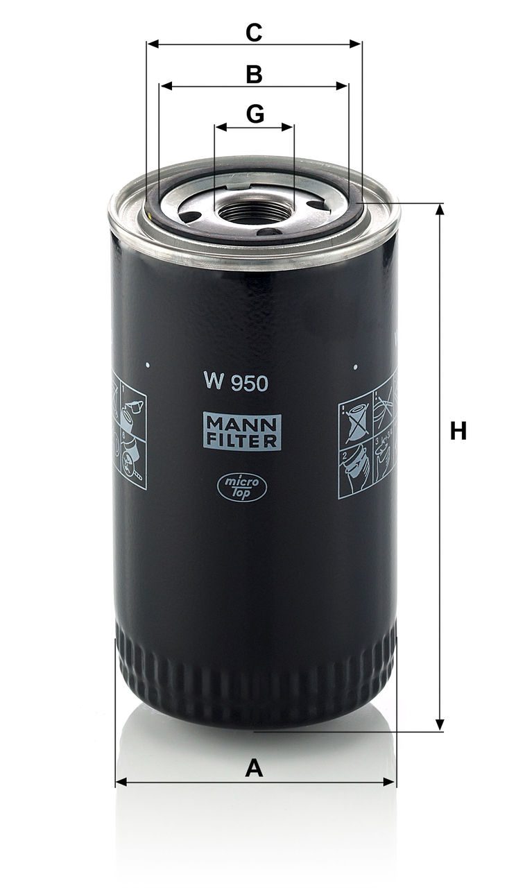 Product Image W950_MANN-FILTER