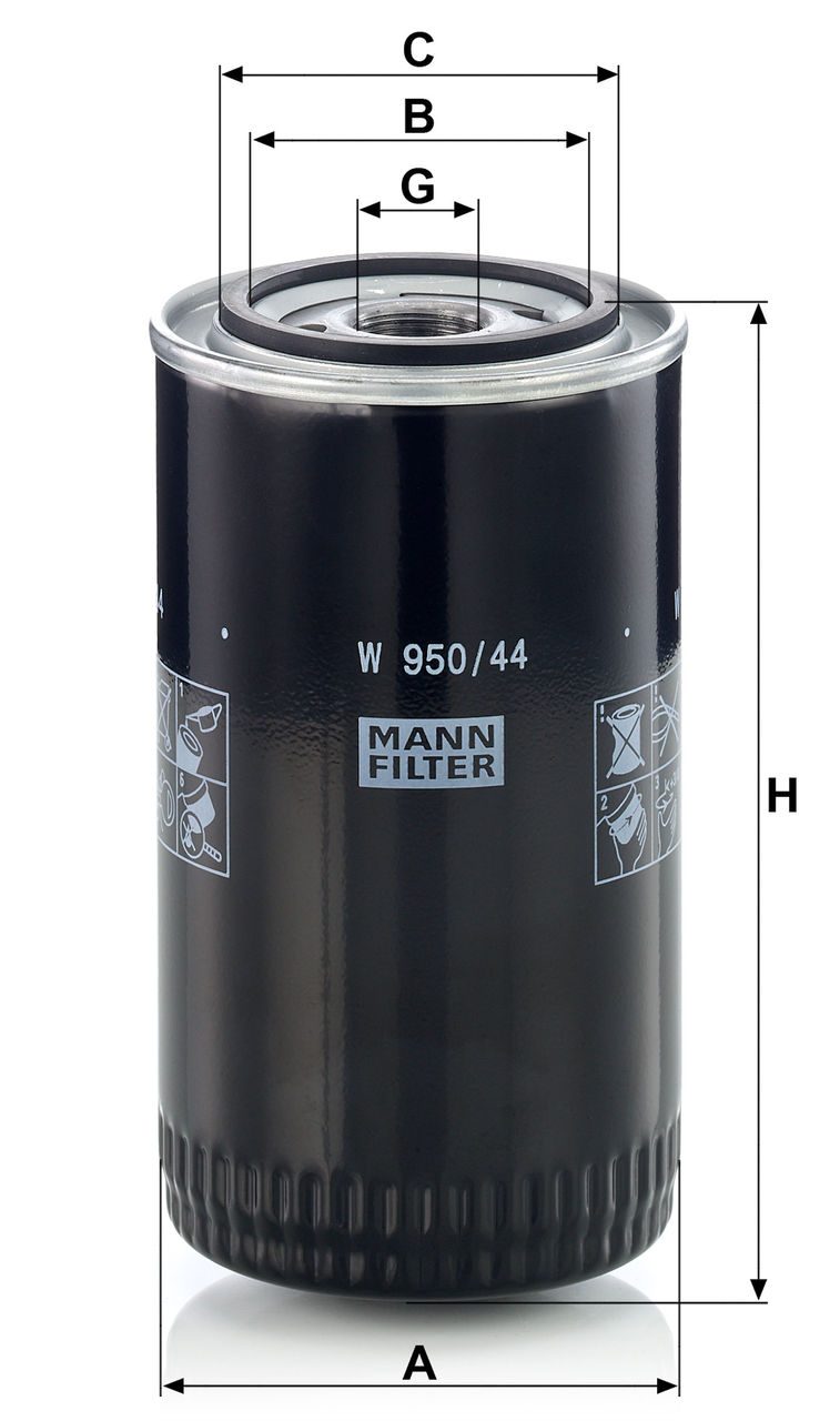 Product Image W950/44_MANN-FILTER