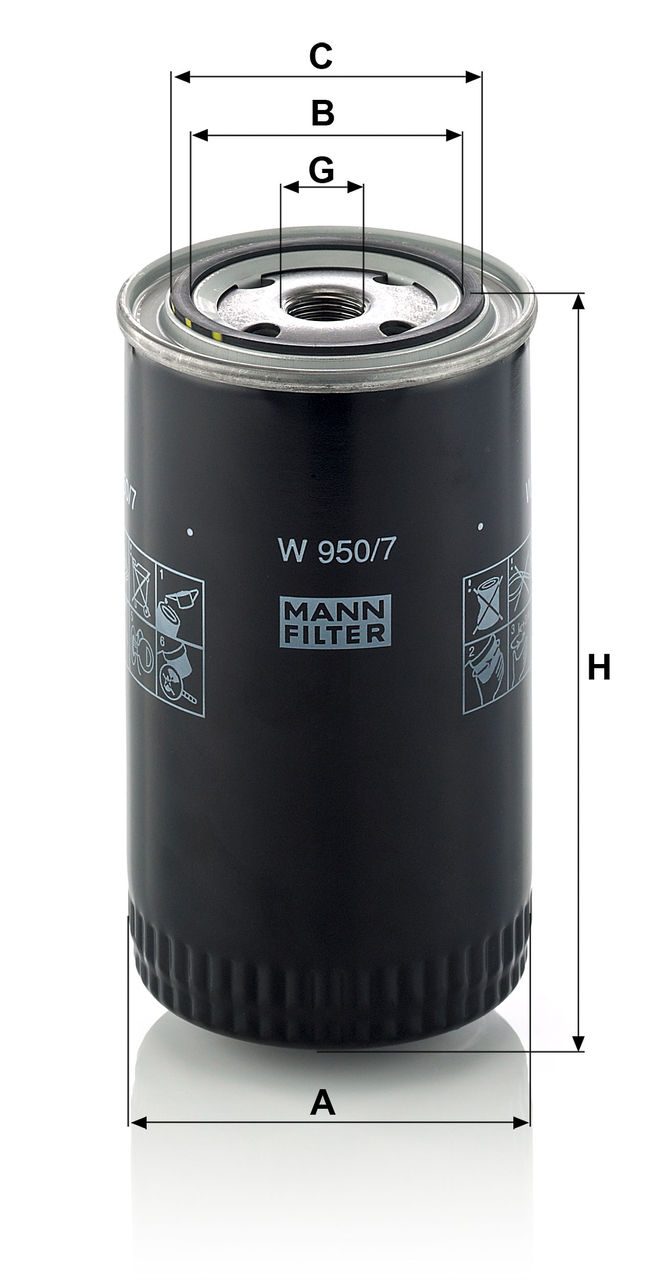 Product Image W950/7_MANN-FILTER