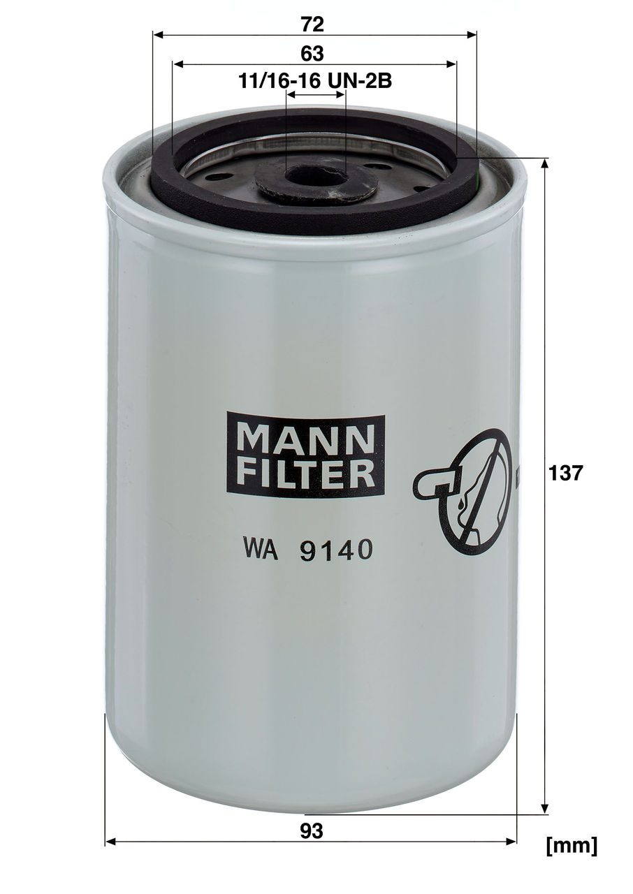 Product Image WA9140_MANN-FILTER