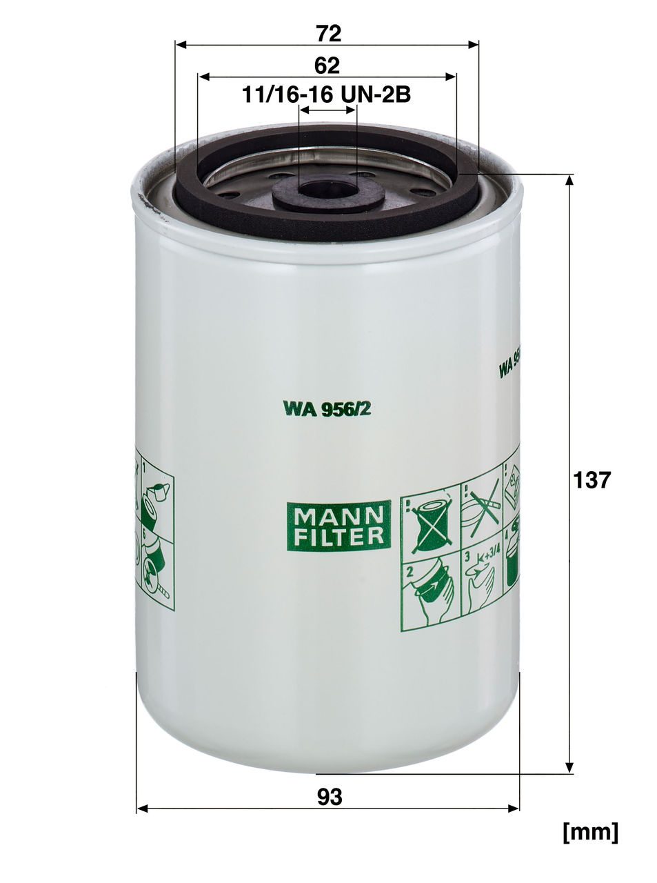 Product Image WA956/2_MANN-FILTER