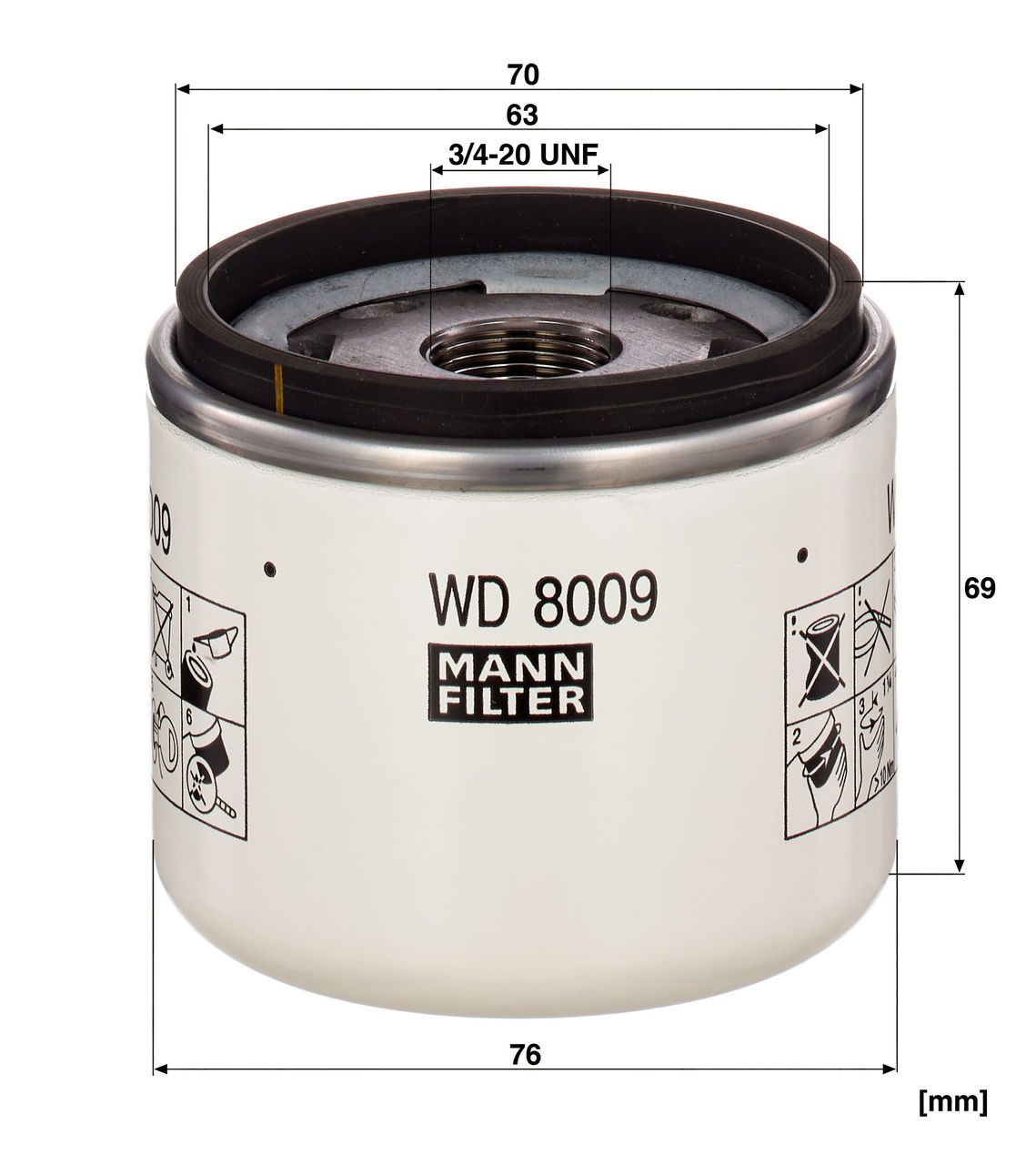 Product Image WD8009_MANN-FILTER